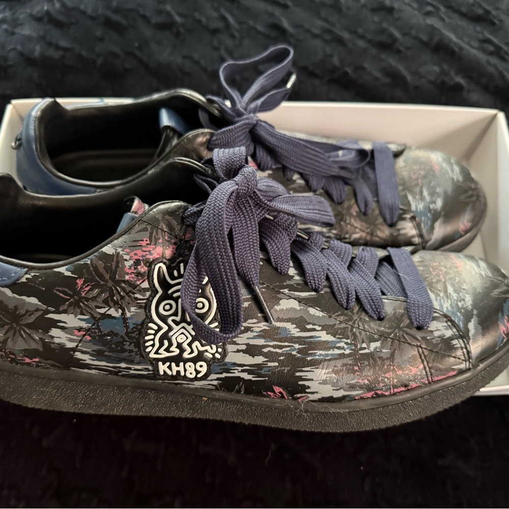 COACH Keith Haring Sneakers Black/Blue